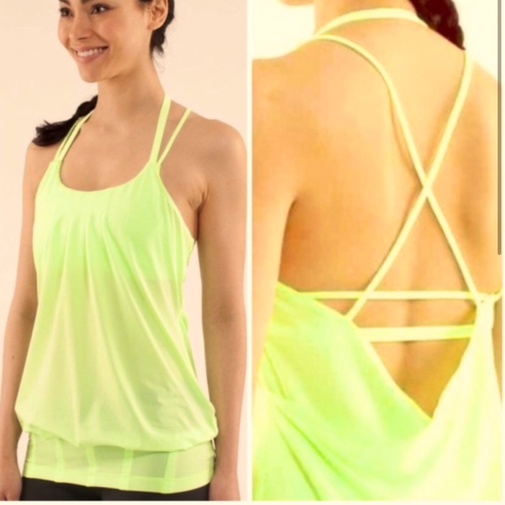 EUC LuluLemon Flo And Go Tank